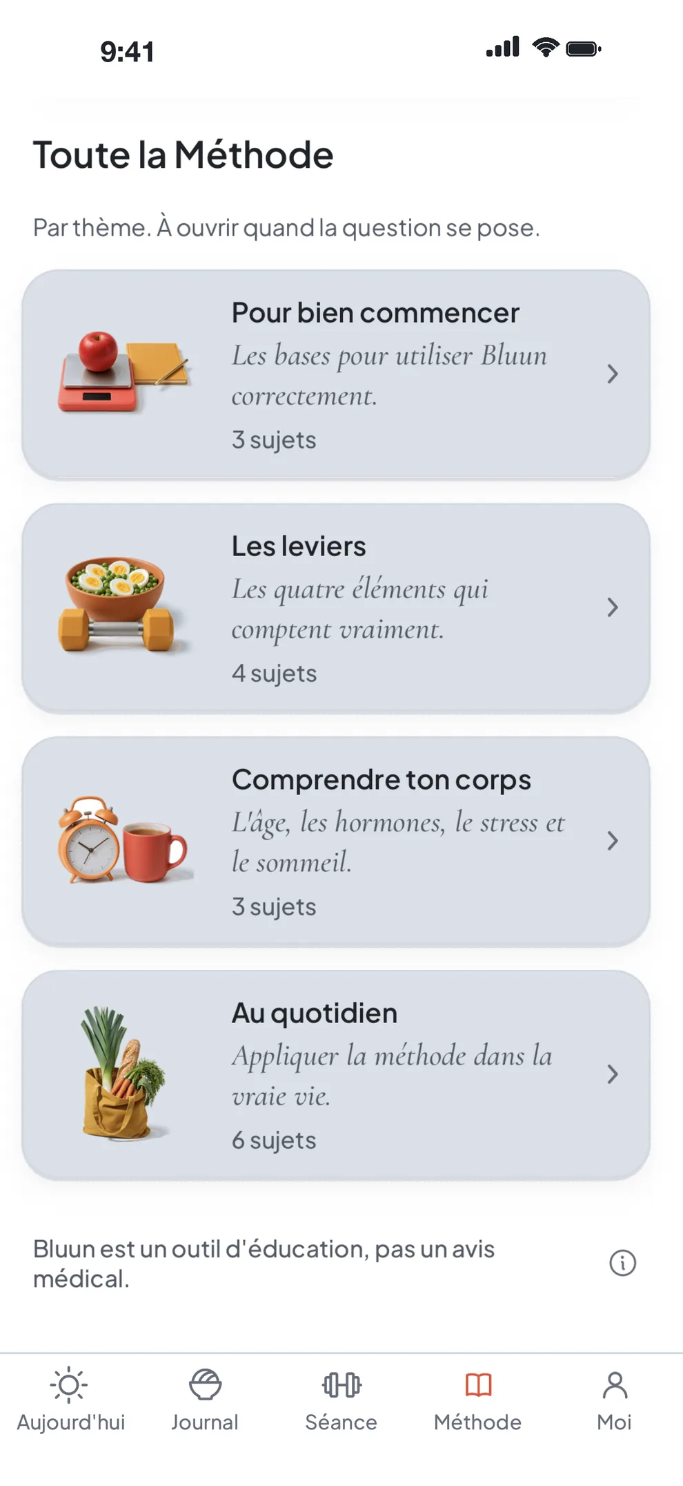 La méthode Bluun, articles à lire