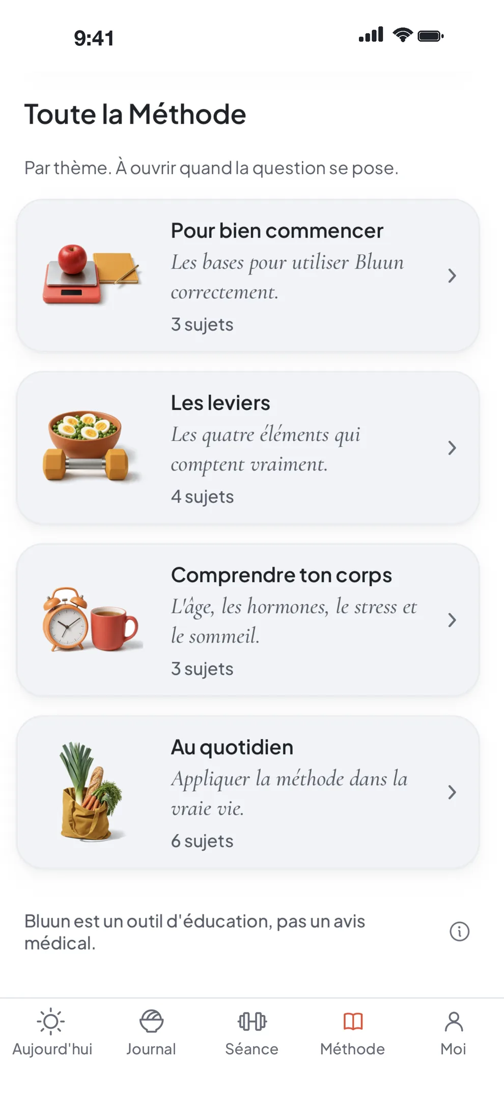 La méthode Bluun, articles à lire